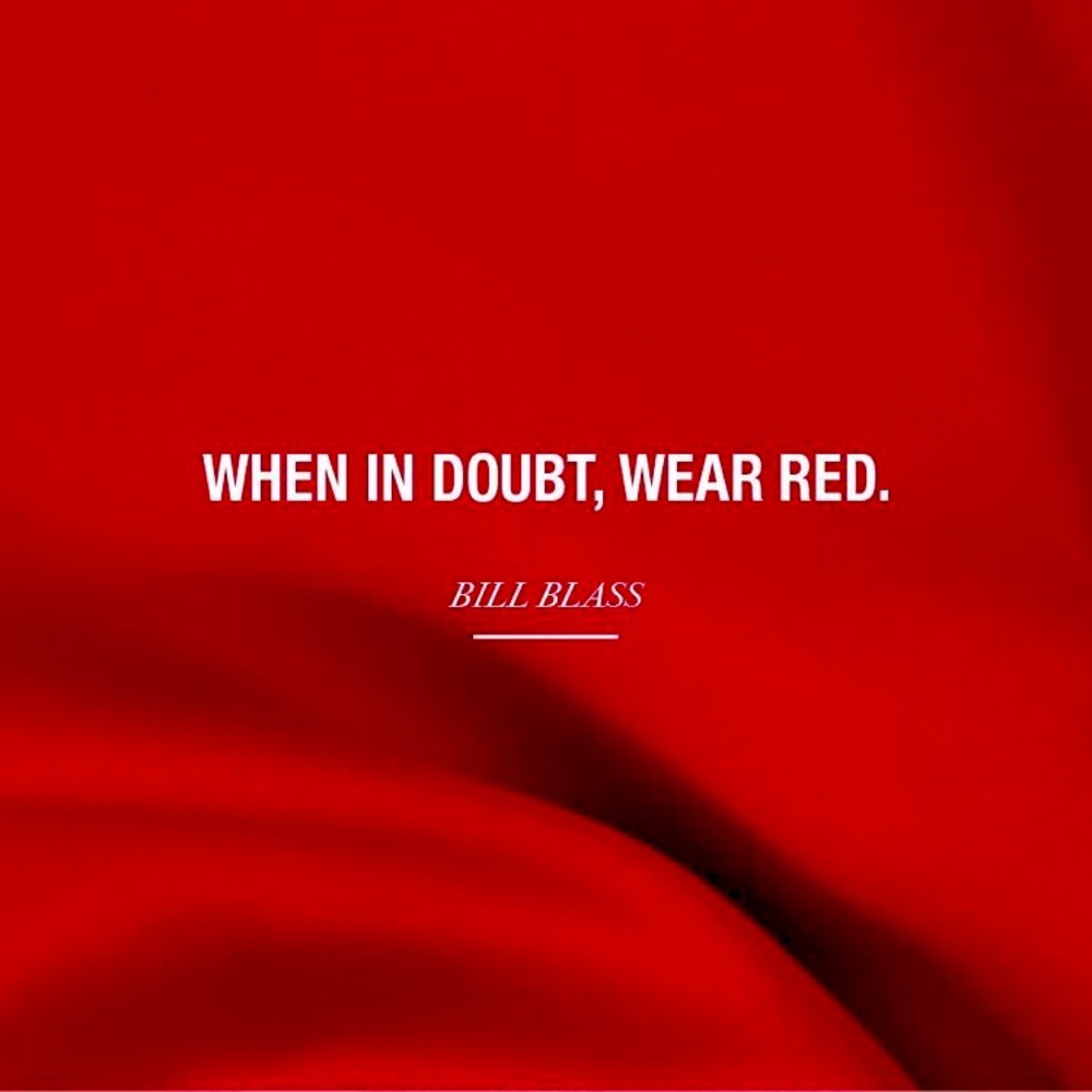 Segments Long Sleeve Red Shirt